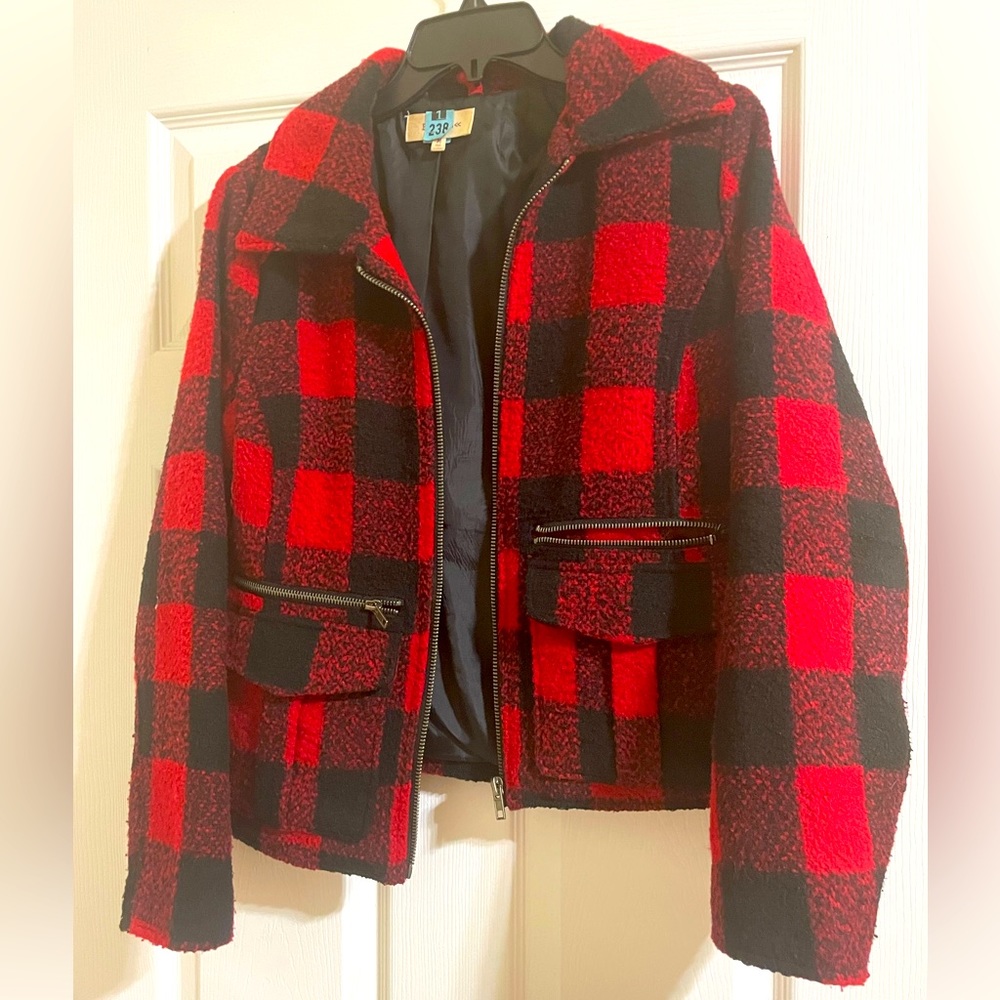 Preowned Wool Bomber Jacket
